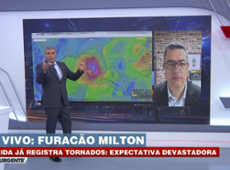 Furacão Milton se aproxima dos Estados Unidos