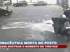 Imagens mostram policial atirando contra farmacêutica