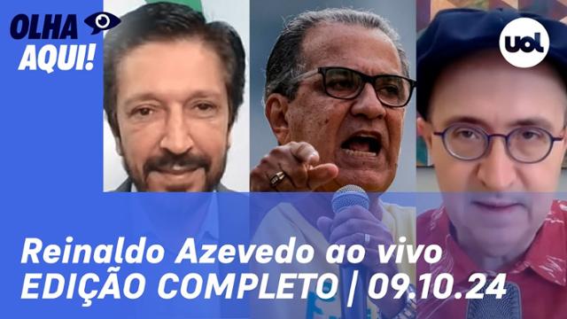 Reinaldo Azevedo: Malafaia x Bolsonaro, Boulos e Nunes em SP, fala de Kassab, volta do X e mais 09/10/24