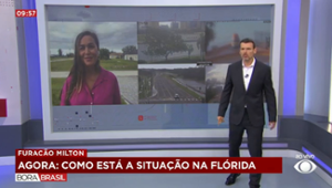 Brasileira na Flórida relata passagem do Furacão Milton "noite infernal"