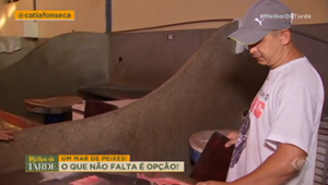 Catia encontra um dos maiores peixes no mercadão de Belém do Pará