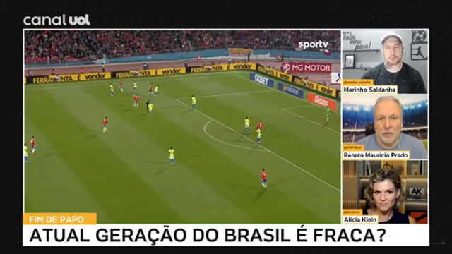 'Botafogo joga muito mais que o Brasil', afirma Renato Maurício Prado