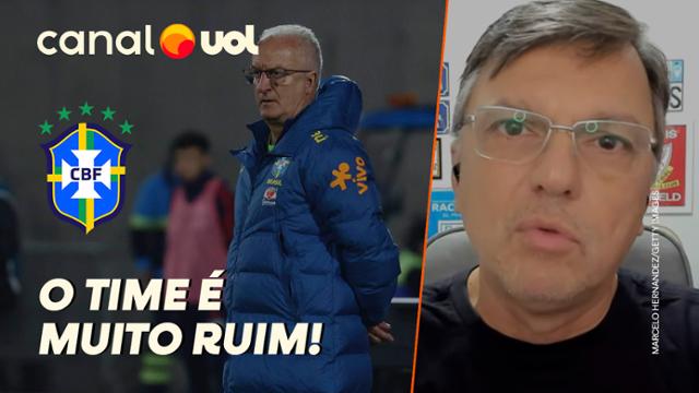 Posse de Bola: Time do Brasil é muito ruim! Não tem nada!, detona Mauro Cezar