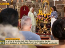 Fafá de Belém canta em homenagem à Nossa Senhora de Nazaré