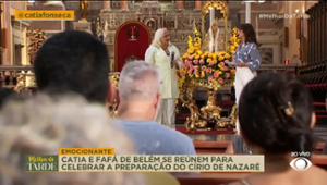 Fafá de Belém canta em homenagem à Nossa Senhora de Nazaré