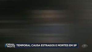 Temporal causa estragos e mortes em São Paulo