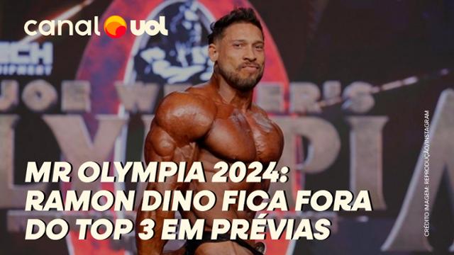 MR OLYMPIA 2024: FAVORITO? RAMON DINO ESCORRE TINTA NO PALCO E FICA FORA DO TOP 3 EM PRÉVIAS