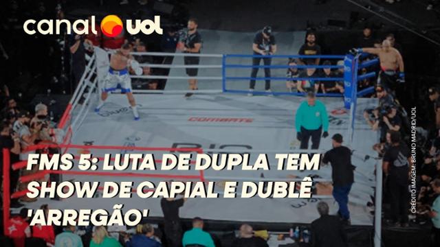 FMS 5: LUTA DE DUPLA TEM GRITOS POR BEIJO, SHOW DE CAPIAL E JR. DUBLÊ 'ARREGÃO'