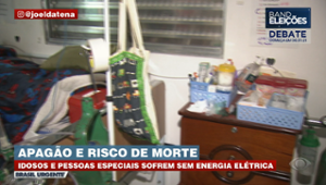 Pessoas correm risco de morte por falta de energia em SP