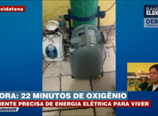 Criança que precisa de oxigênio para viver aguarda volta da energia em SP