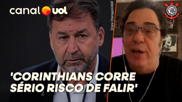 Casagrande: 'Corinthians corre risco de falir'