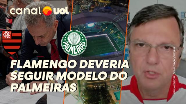 UOL News Esporte: Flamengo deveria buscar acordo como o do Palmeiras para estádio, diz Mauro Cezar