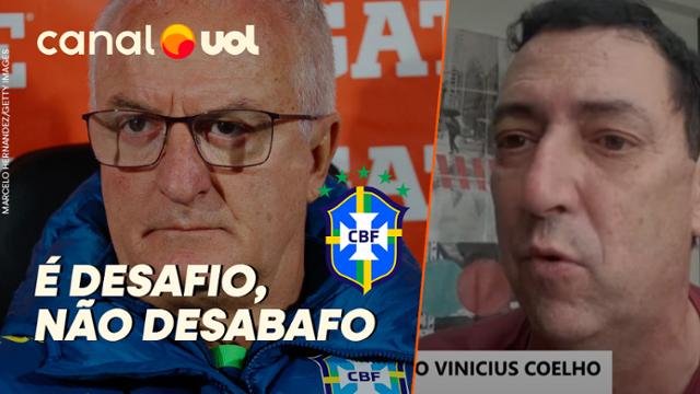 PVC contesta fala de Dorival Júnior sobre seleção: 'Críticas têm que ser desafio, não desabafo'