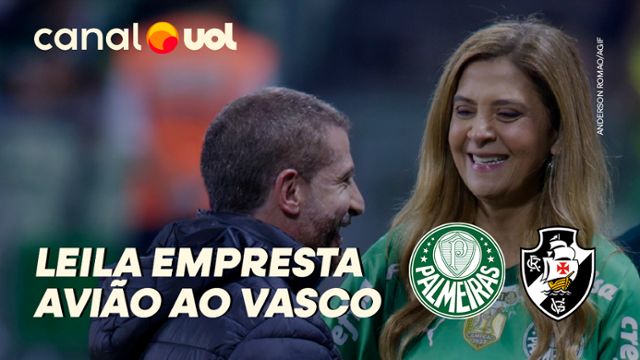 Leila empresta avião ao Vasco e é cobrada na Anac e no Palmeiras