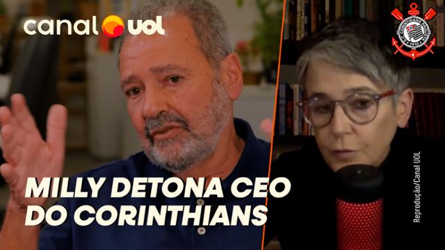 Milly Lacombe detona entrevista de CEO do Corinthians