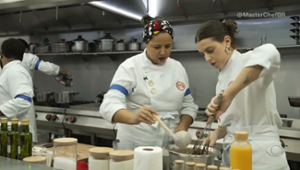 Giorgia e Pâmela se desentendem por causa de mousse no MasterChef