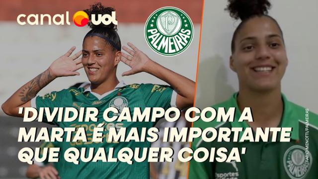 ARTILHEIRA DO BRASILEIRÃO, AMANDA GUTIERRES EXPLICA APELIDO DE MARTA E TEM ZANERATTO COMO REFERÊNCIA