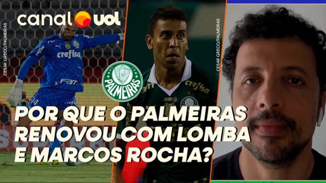 PALMEIRAS RENOVA COM LOMBA E MARCOS ROCHA; ANDRÉ HERNAN EXPLICA OS MOTIVOS