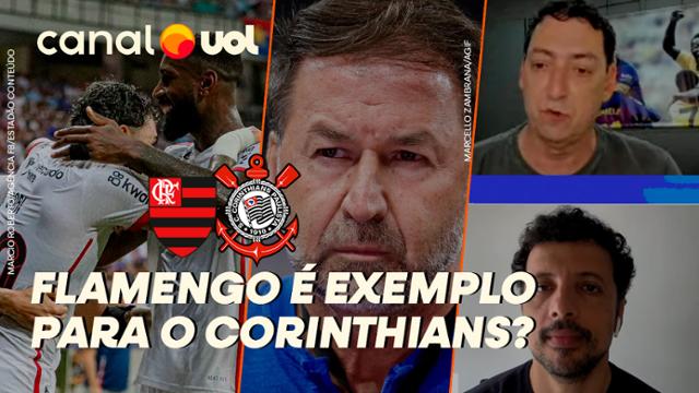 FLAMENGO PODE SER EXEMPLO DE RECONSTRUÇÃO PARA O CORINTHIANS? PVC E ANDRÉ HERNAN COMENTAM