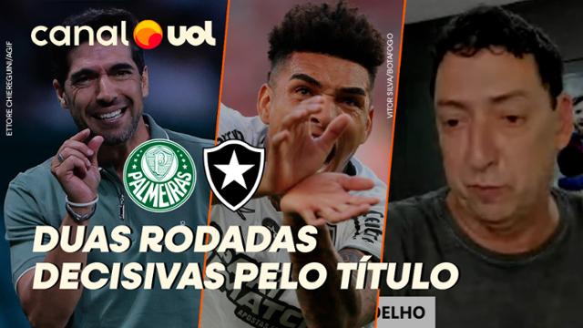 PALMEIRAS OU BOTAFOGO? 'NÃO PODE DEIXA ESCAPAR SE QUER SER CAMPEÃO', DIZ PVC