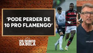 Neto pede foco do Corinthians no Z4: “Pode perder para o Flamengo de 10"