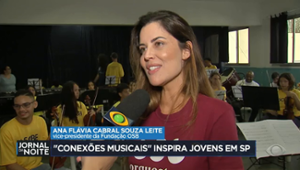 "Conexões musicais" inspira jovens de projeto social em SP