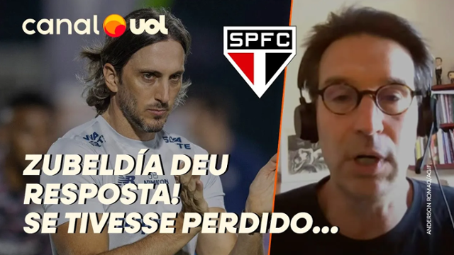 Arnaldo Ribeiro: São Paulo e Zubeldía esfriaram a fritura! Se perdesse, eu não duvidaria de troca!