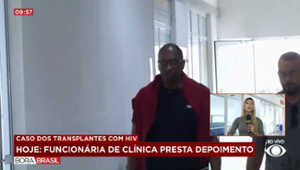 Funcionários de laboratório de contaminados com HIV prestam depoimento