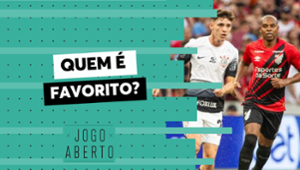 Debate Jogo Aberto: Corinthians x Athletico-PR, quem é favorito?