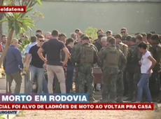 PM morto em rodovia: policial foi alvo de ladrões de moto