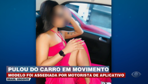 Assediada pelo motorista de app: modelo pula do carro