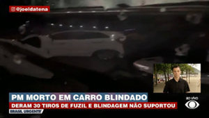 PM é morto em carro blindado no Rio de Janeiro