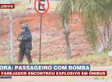 Passageiro é preso com bomba na Rodoviária Interestadual de Brasília