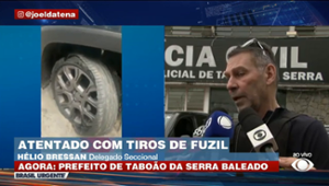 Delegado fala sobre atentado ao prefeito de Taboão da Serra (SP)