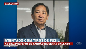 Prefeito de Taboão da Serra é atacado com tiros de fuzil