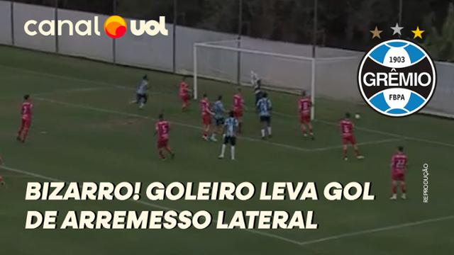 GOL DE LATERAL: ASSISTA A LANCE BIZARRO OCORRIDO NO GAÚCHÃO SUB-20