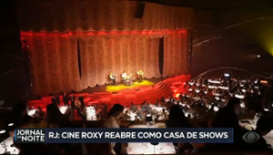 Cine Roxy reabre como casa de shows no Rio de Janeiro