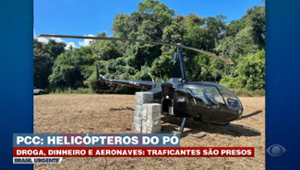 PCC: helicópteros do pó são apreendidos em Londrina (PR)