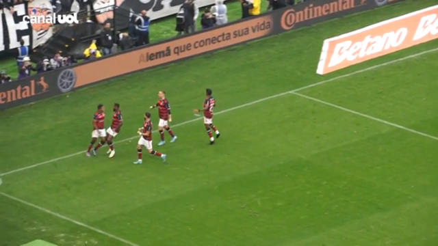 Corinthians X Flamengo _ GOL ANULADO ALEX SANDRO