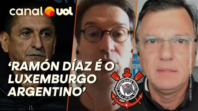 'Ramón é o Luxemburgo argentino': Discussão entre Mauro Cezar e Arnaldo Ribeiro sobre Corinthians