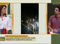 Lauana Prado discute com prefeito durante show: "Chamou de baranga"