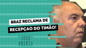 Braz reclama de hino do Corinthians no vestiário do Flamengo: 'Premeditado'