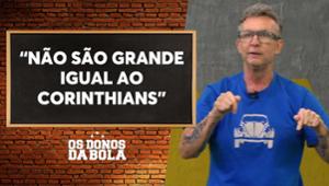 Neto provoca Flamengo: “Vocês não são grande igual o Corinthians”