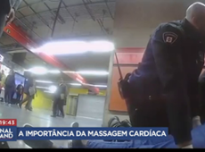 Massagem cardíaca de agentes de metrô salva mulher em São Paulo