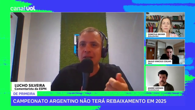 Lucho Silveira: 'Existe uma guerra fria entre a AFA e o presidente Milei na Argentina'