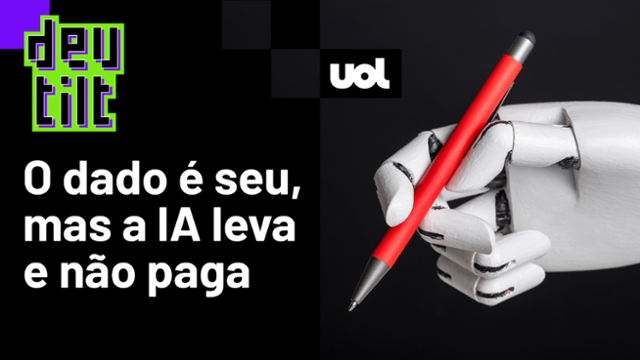 IA não está roubando seu emprego (ainda), mas está usando seus dados como nunca