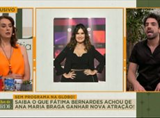 Fátima Bernardes reage a novo programa de Ana Maria