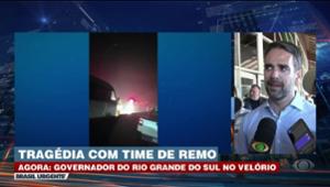 "Tristeza imensa", diz Eduardo Leite sobre tragédia envolvendo time de remo