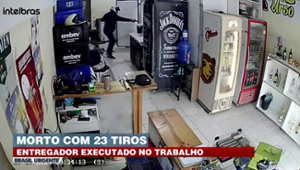 Entregador é morto tentando se esconder em freezer