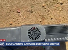 Operação apreende equipamento capaz de derrubar drones no Rio